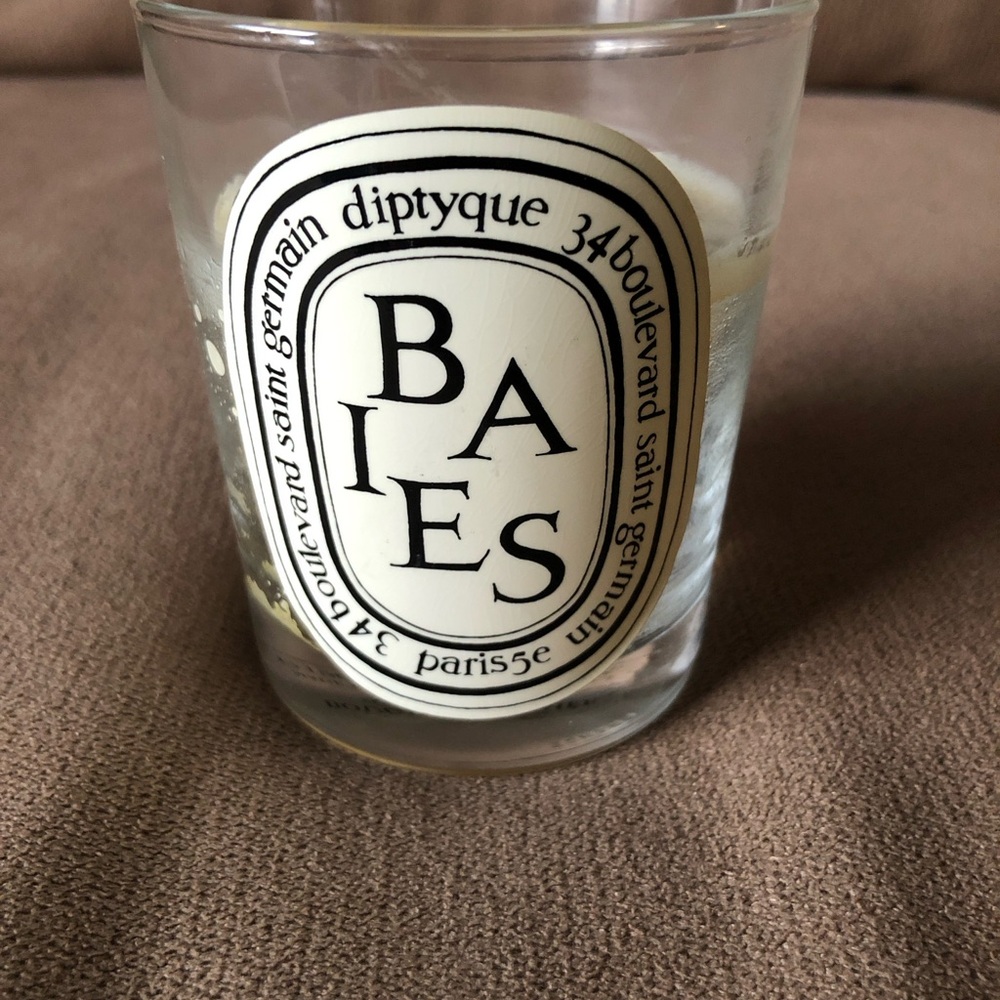 Diptyque Baies Candle in Clear Glass
